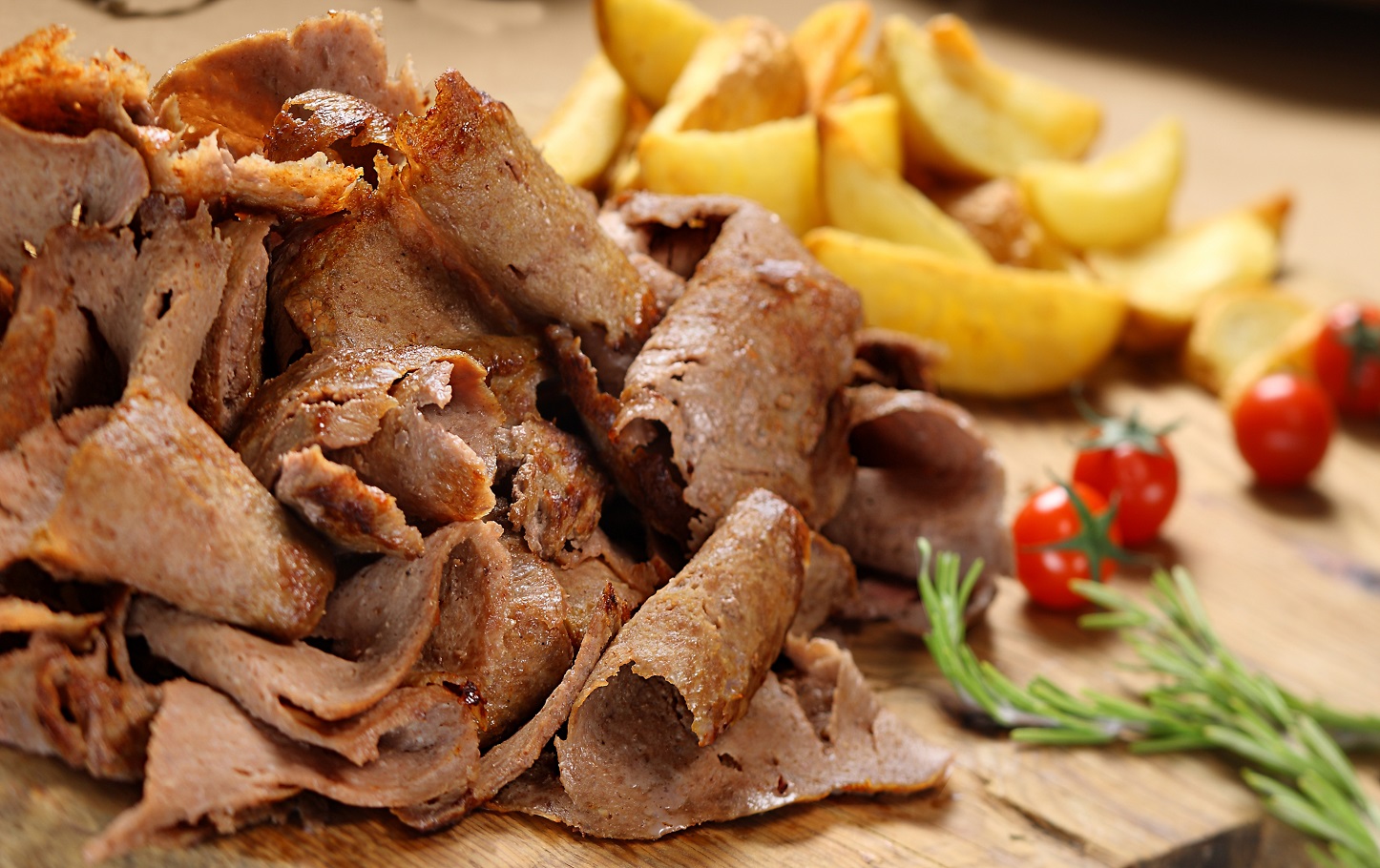 Doner meat shop